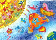 月に向かってLet's Go!