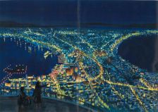 函館山からの夜景とひと時