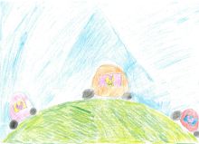 動物たちと山へ登る