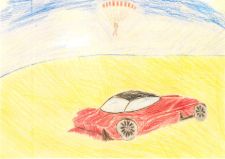 高級車で行く、スカイダイビング