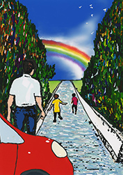 「夕立のあと」