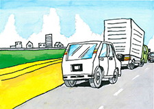 ぼくの故郷・川之江港付近