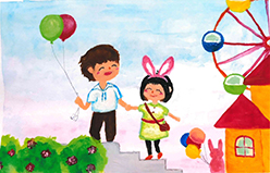 うさぎの遊園地