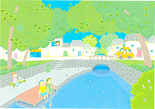 私のふるさとの源兵衛川