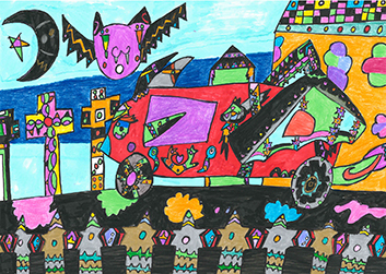 「ドラゴンカーと不思議な国」