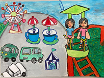 私の大好きな遊園地とサーカス