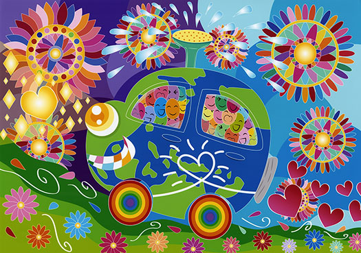 「〜世界につながれ〜笑顔を届けるエコcar！～」