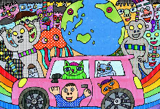 車で宇宙旅行しちゃお