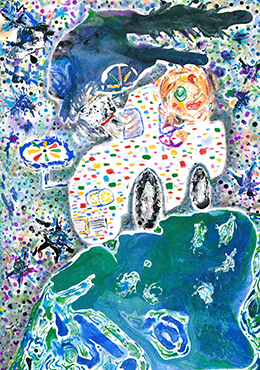 「空へ、海へ、宇宙へも！」