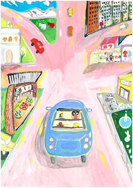 「幸せ方向にハンドルを」