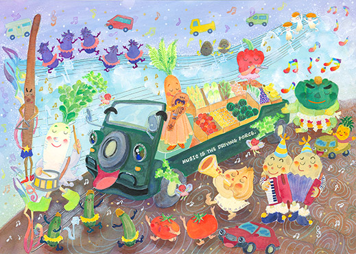 「もしも自動車の燃料がmusicだったら？」