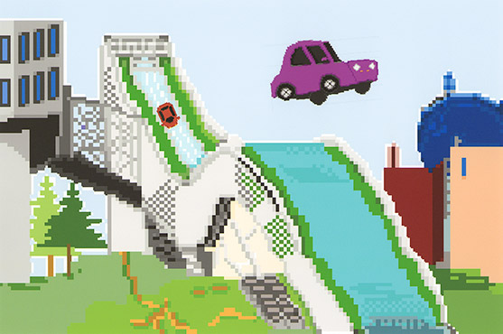 「車の上がる方法！」