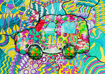 「幾層にも重なる思い出」