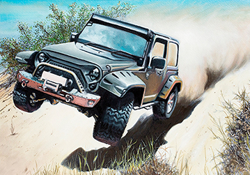 「道なき道を突き進む」