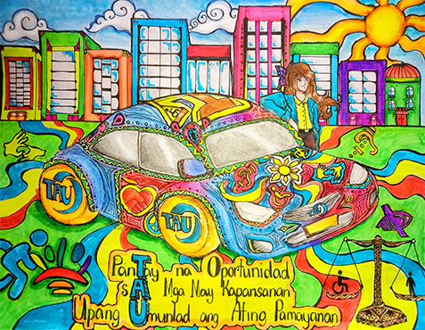 「PANTAY NA OPORTUNIDAD SA MGA MAY KAPANSANAN UPANG UMUNLAD ANG ATING PAMAYANAN」